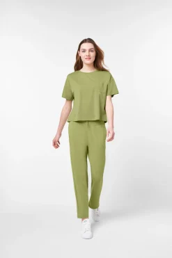 Free FWD Women's Cropped Wide Leg Pant