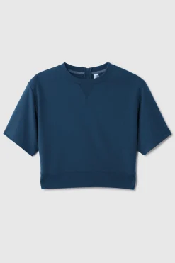 Free FWD Women's Drape Knit SS Top