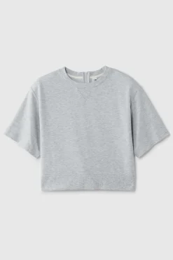 Free FWD Women's Drape Knit SS Top