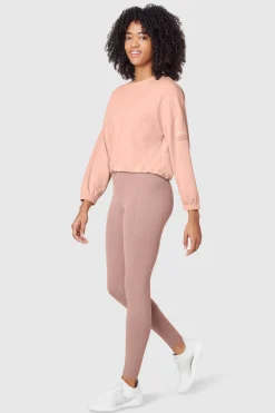 Free FWD Women's Terry Cropped LS Top