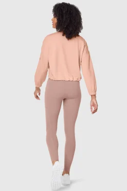 Free FWD Women's Terry Cropped LS Top