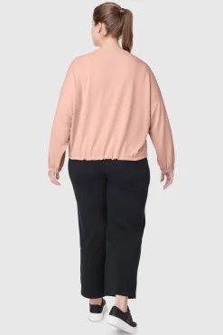 Free FWD Women's Terry Cropped LS Top