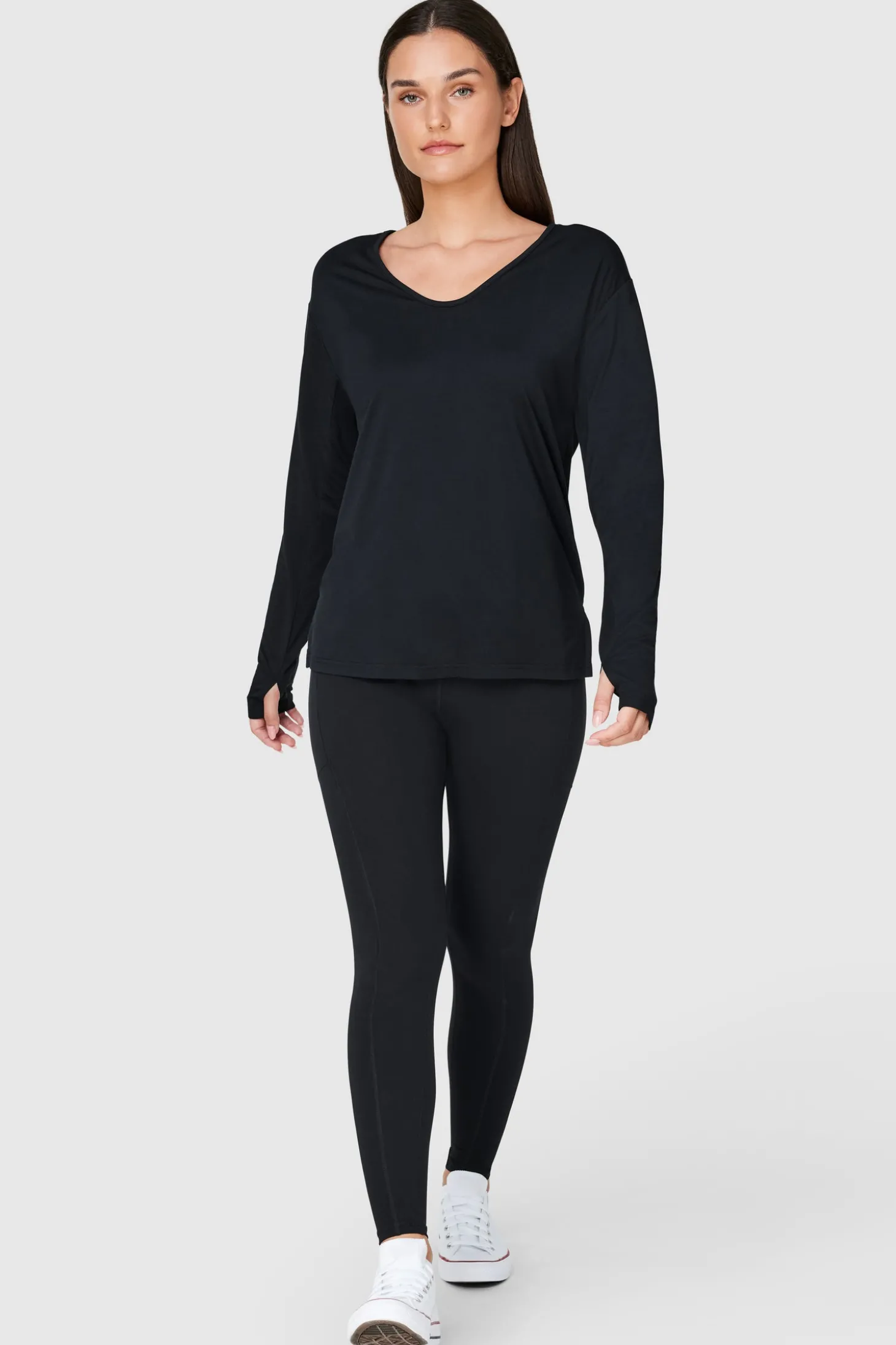 Friday FWD Women's Modal Minimal LS Tee
