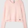 Friday FWD Women's Tech Chunky V-Neck Sweater