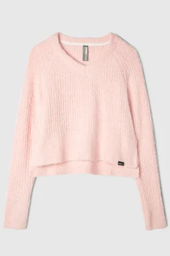 Friday FWD Women's Tech Chunky V-Neck Sweater
