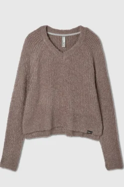 Friday FWD Women's Tech Chunky V-Neck Sweater