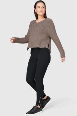 Friday FWD Women's Tech Chunky V-Neck Sweater