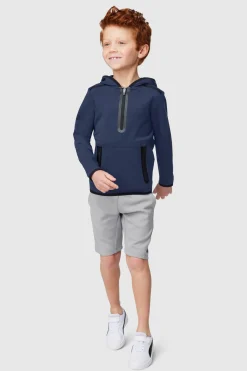 FWD Boy's Core Spacer Knit 1/2 Zip Hoodie