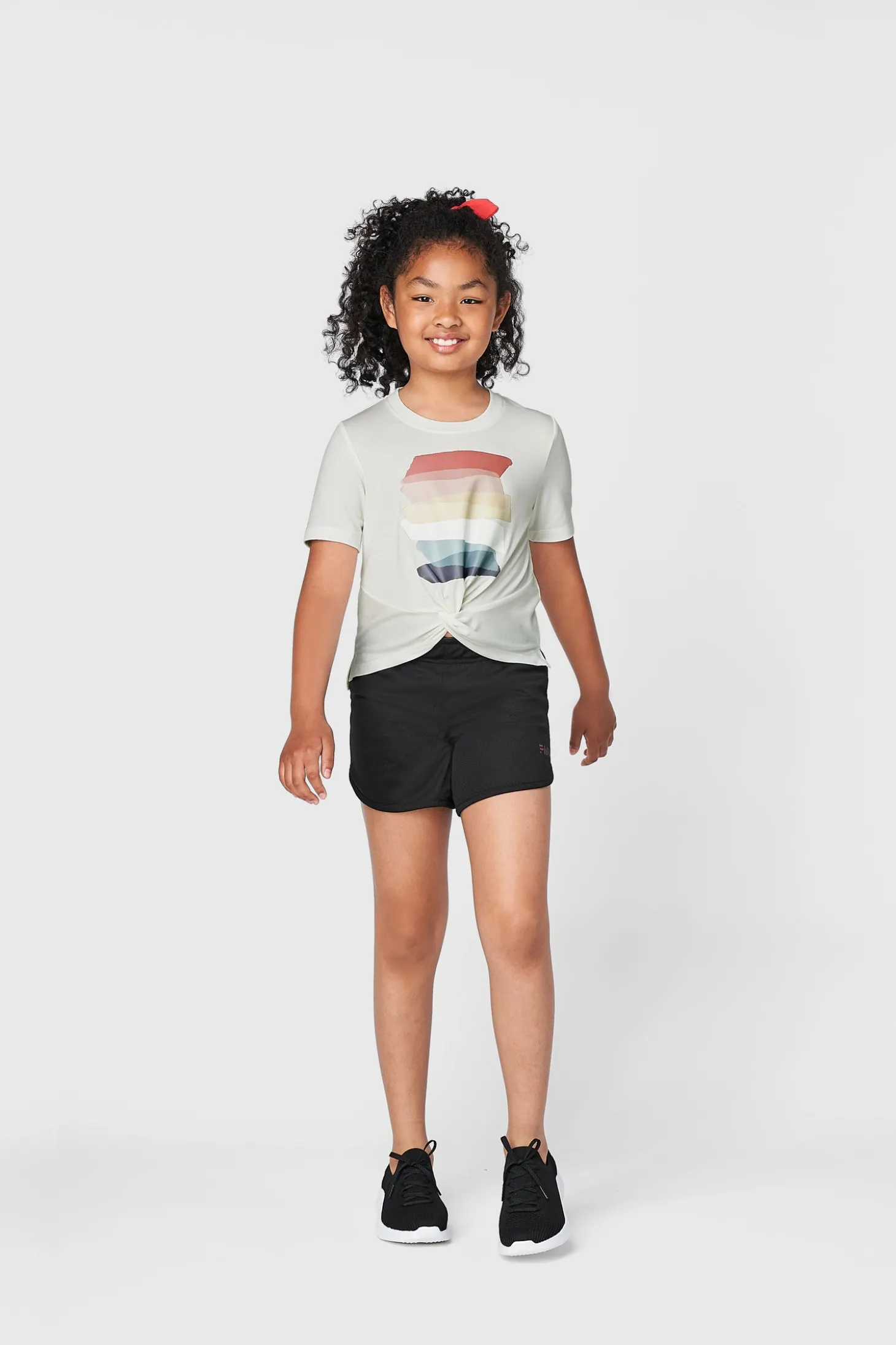 FWD Core Girls' SS Twist Joyful Exp Tee