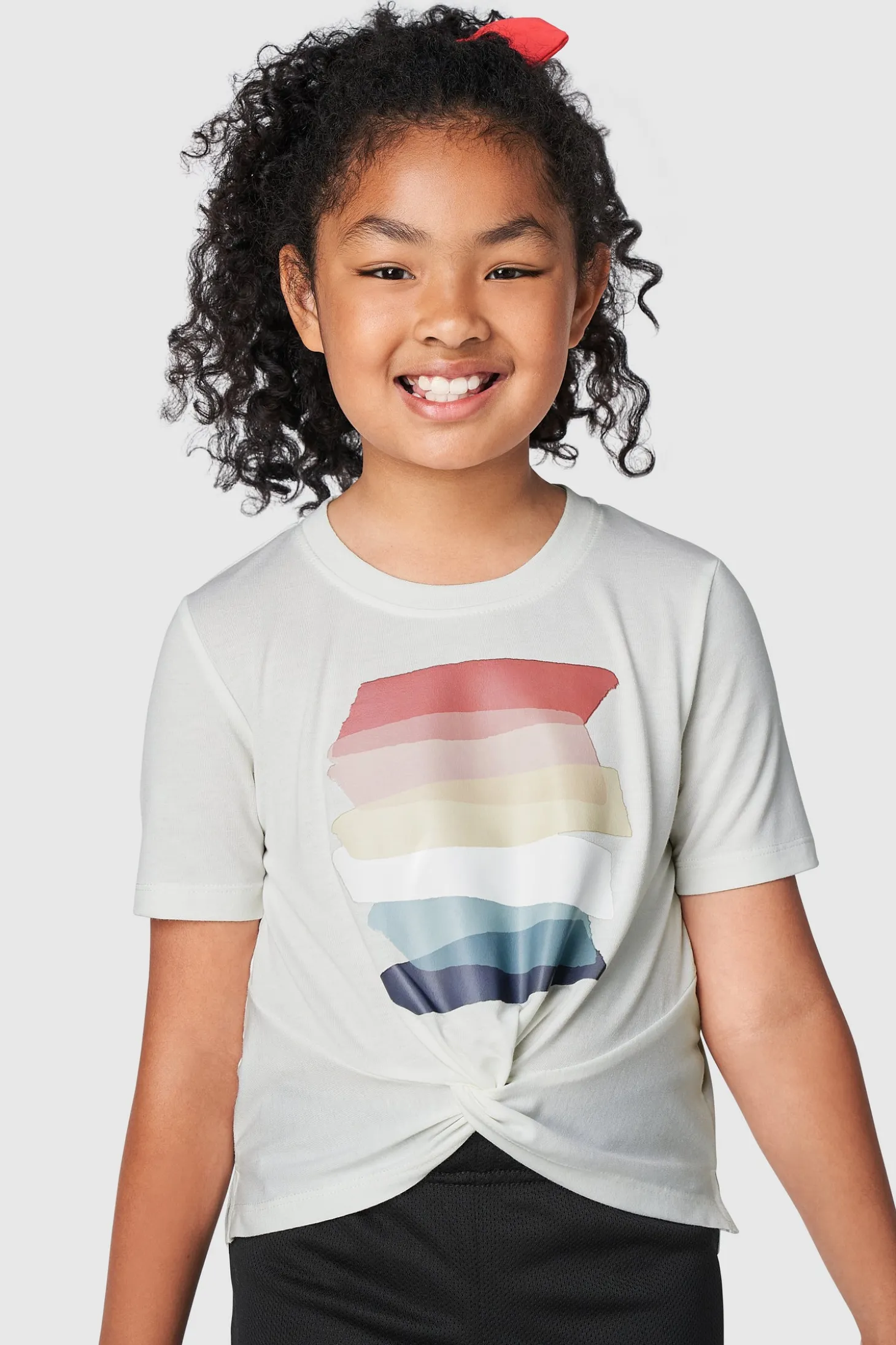 FWD Core Girls' SS Twist Joyful Exp Tee