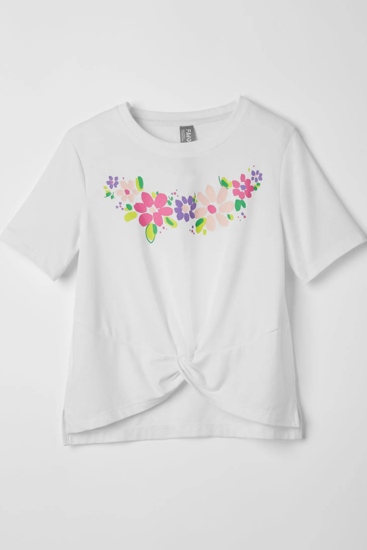FWD Core Toddler Girls' Flower Twist Tee