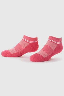 FWD Girl's Athletic No Show Socks - Pack of 6