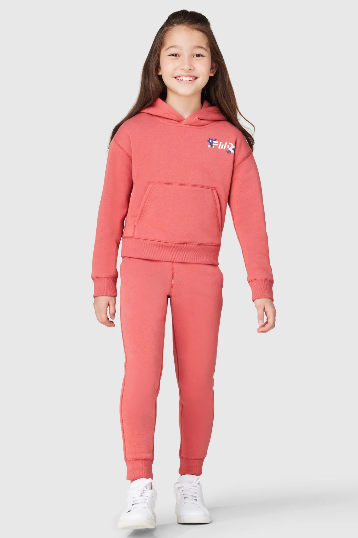 FWD Girl's Core All Year Pullover Solid Hoodie