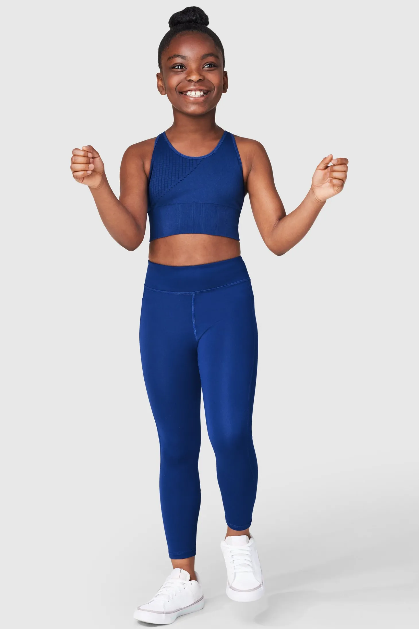 FWD Girl's Core High Neck Seamless Bra