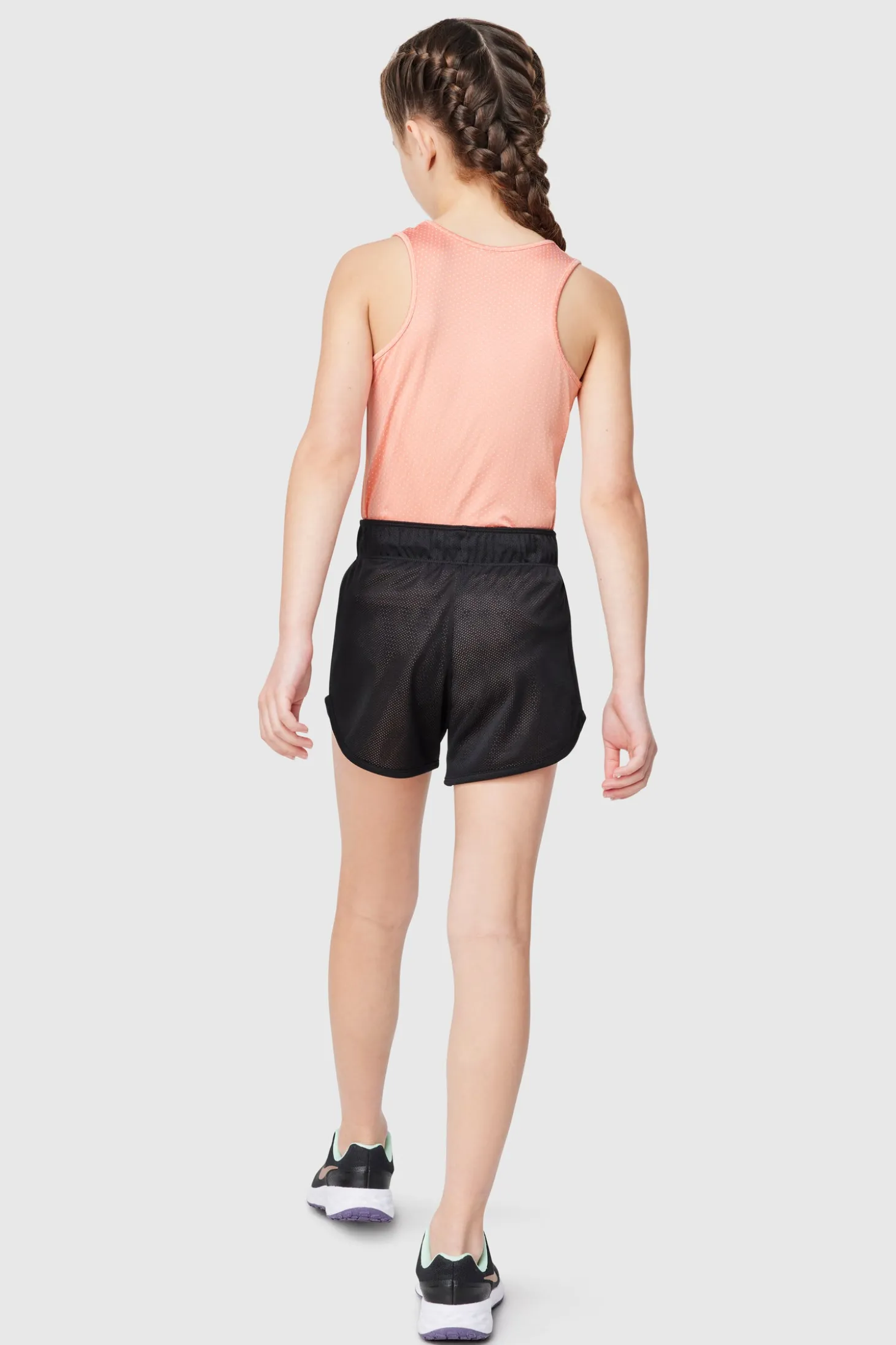 FWD Girl's Core Reversible Mesh Gym Short