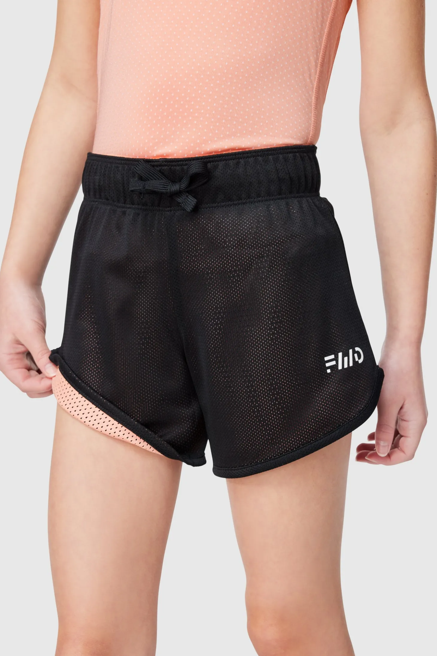 FWD Girl's Core Reversible Mesh Gym Short