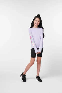 FWD Girls' Flower Long Sleeve