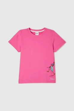 FWD Girl's SS Printed LOGO Tech Tee
