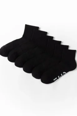 FWD Men's Athletic Quarter Socks - 6 Pack