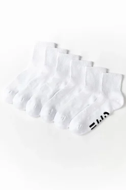 FWD Men's Athletic Quarter Socks - 6 Pack