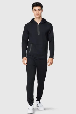 FWD Men's Core Spacer Knit 1/2 Zip PO Hoodie