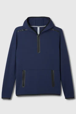 FWD Men's Core Spacer Knit 1/2 Zip PO Hoodie