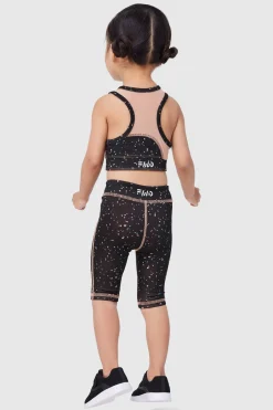 FWD Toddler Girls' Core Reversible Crop Legging