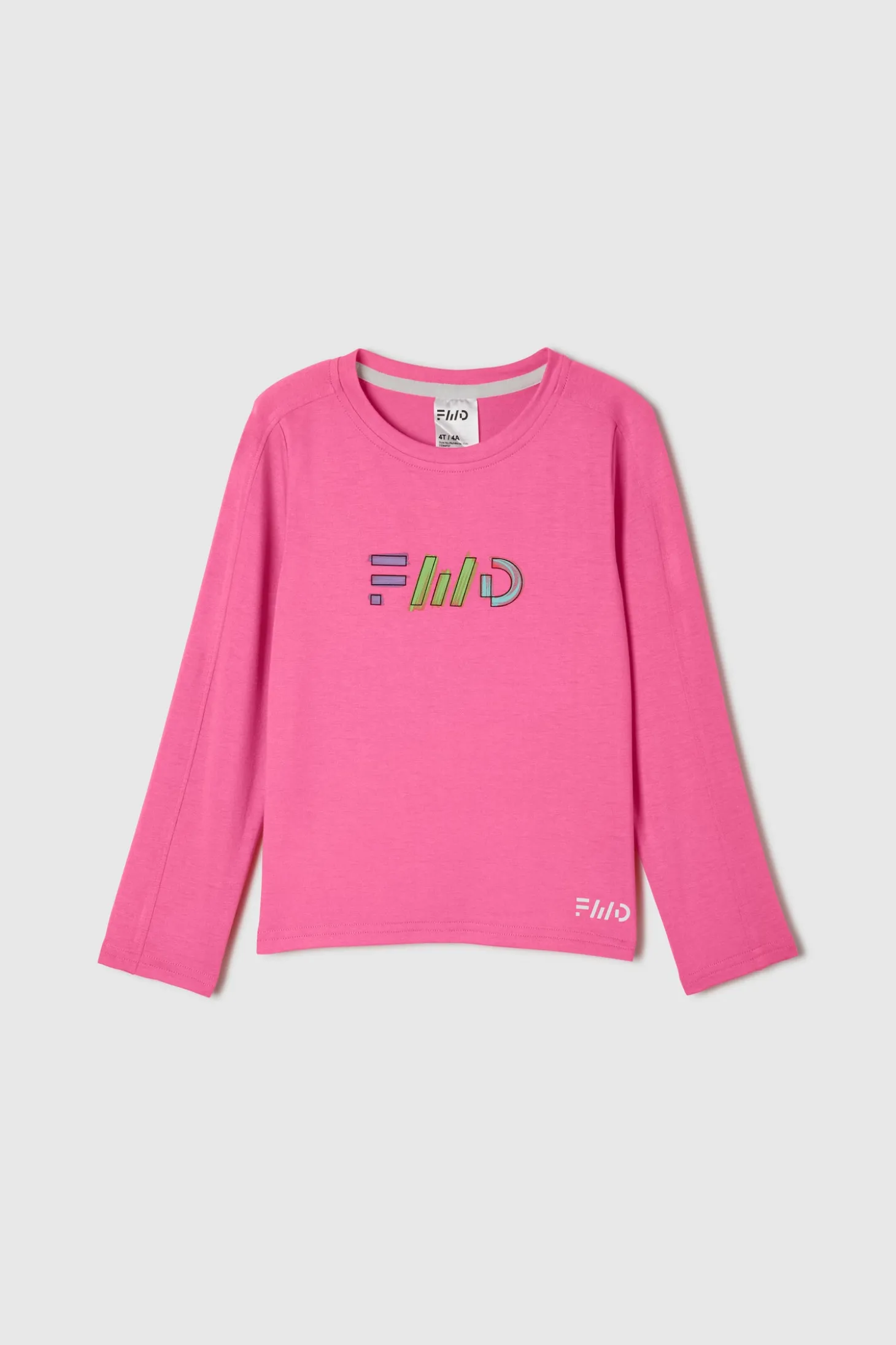 FWD Toddler Girl's LS Printed Top