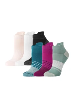 FWD Women's No Show Rise Tab Socks 6 pack