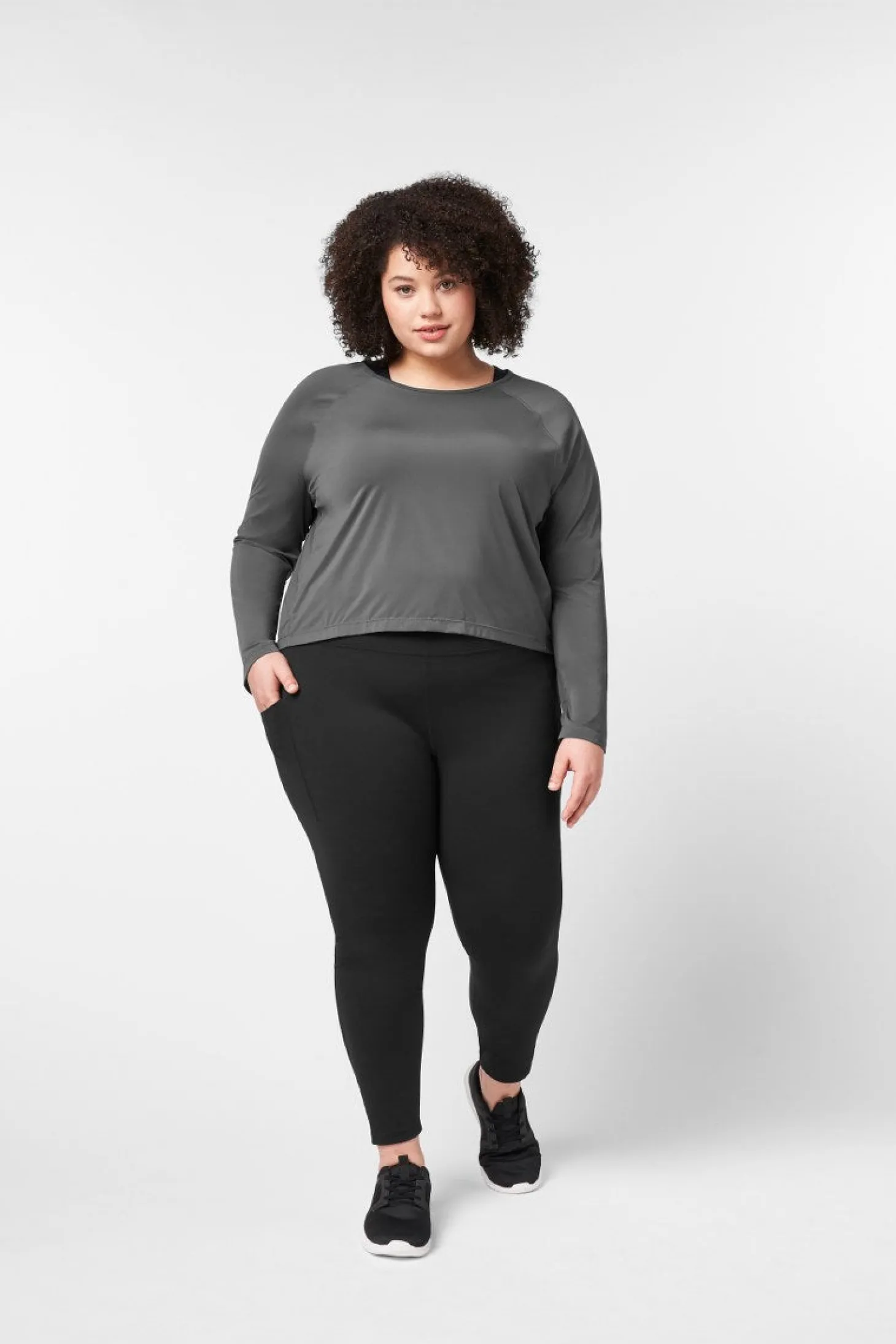 FWD Women's Plus Push Super Soft Layering Top