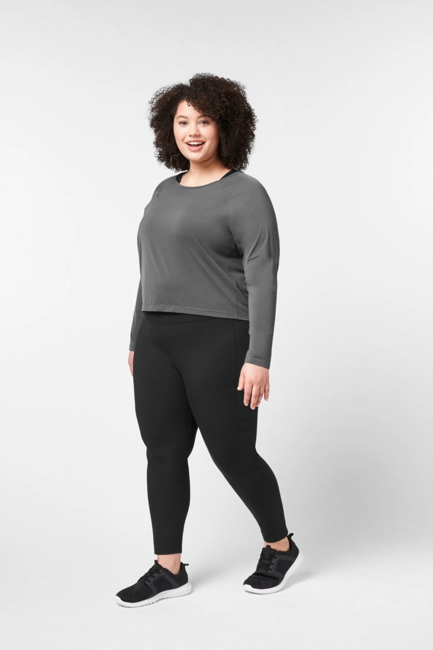 FWD Women's Plus Push Super Soft Layering Top