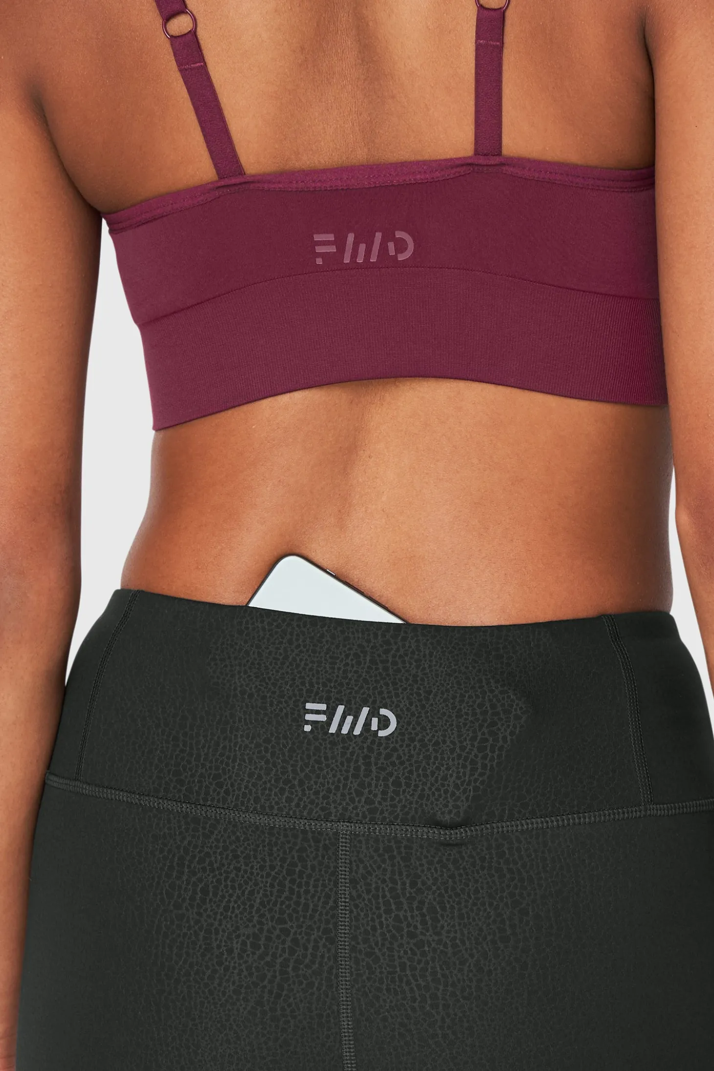 FWD Women's Seamless Sports Bra, Low Impact, Removable Pads