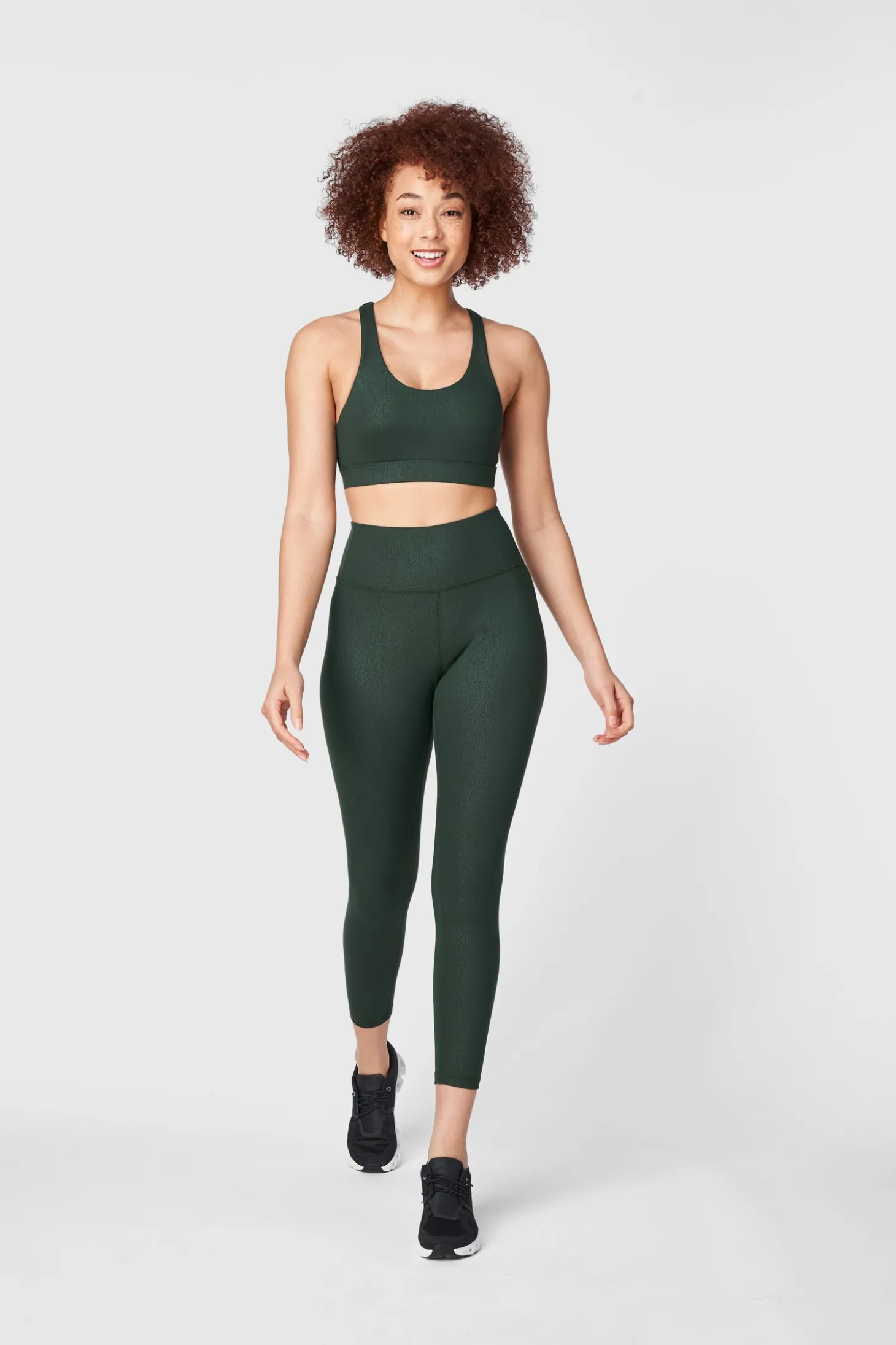 FWD Women's Strappy Sports Bra, Medium Impact, Removable Pads