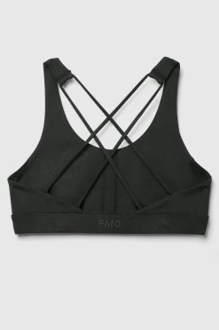 FWD Women's Strappy Sports Bra, Medium Impact, Removable Pads