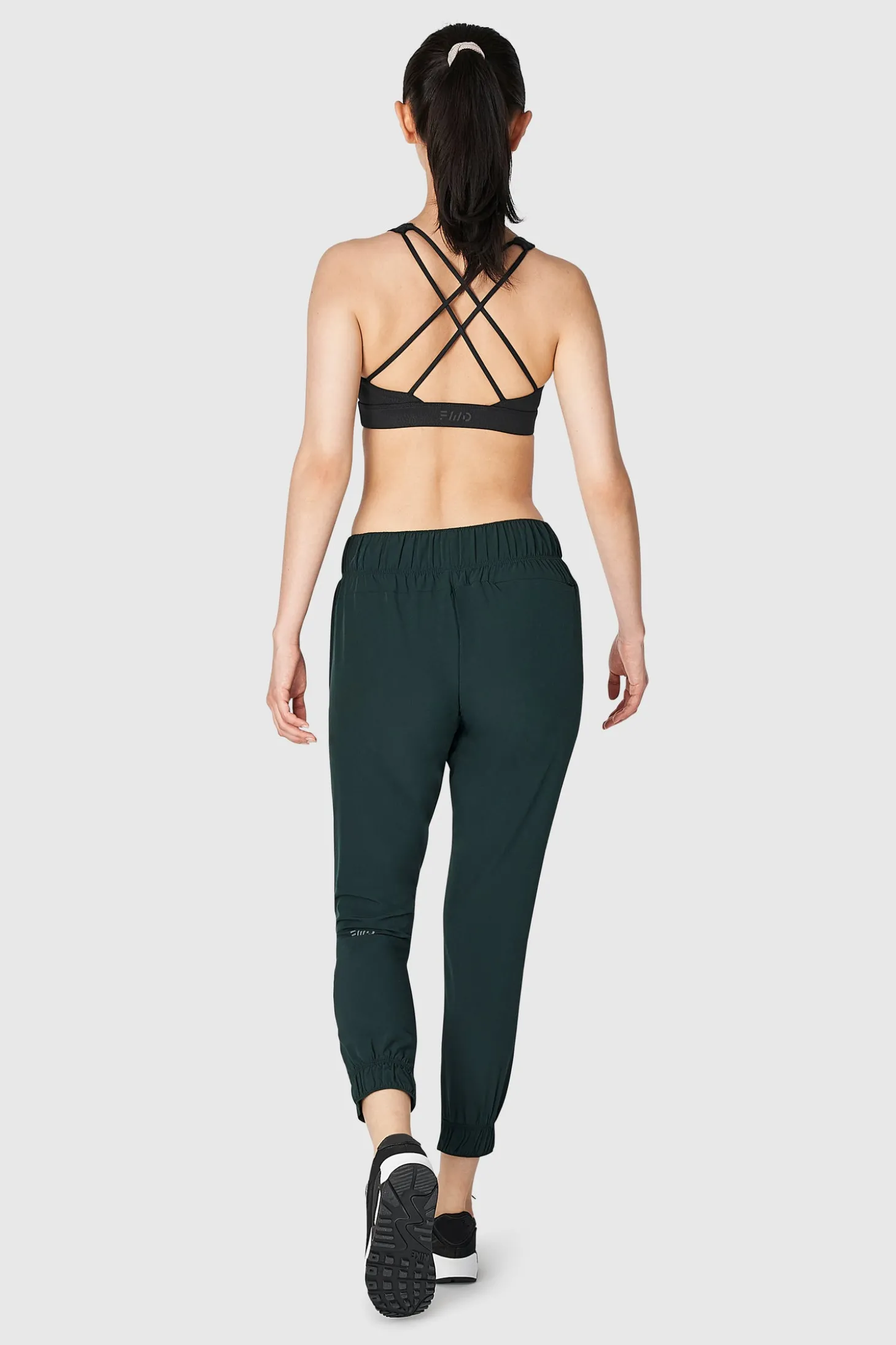 FWD Women's Strappy Sports Bra, Medium Impact, Removable Pads
