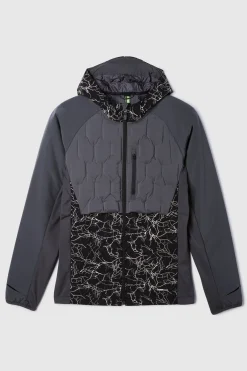 Push FWD Men's Aviate PrimaLoft Hybrid Jacket- Printed
