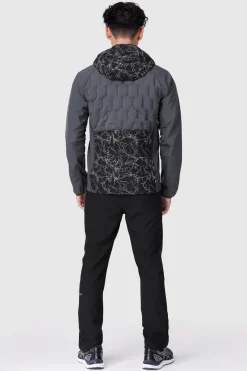 Push FWD Men's Aviate PrimaLoft Hybrid Jacket- Printed