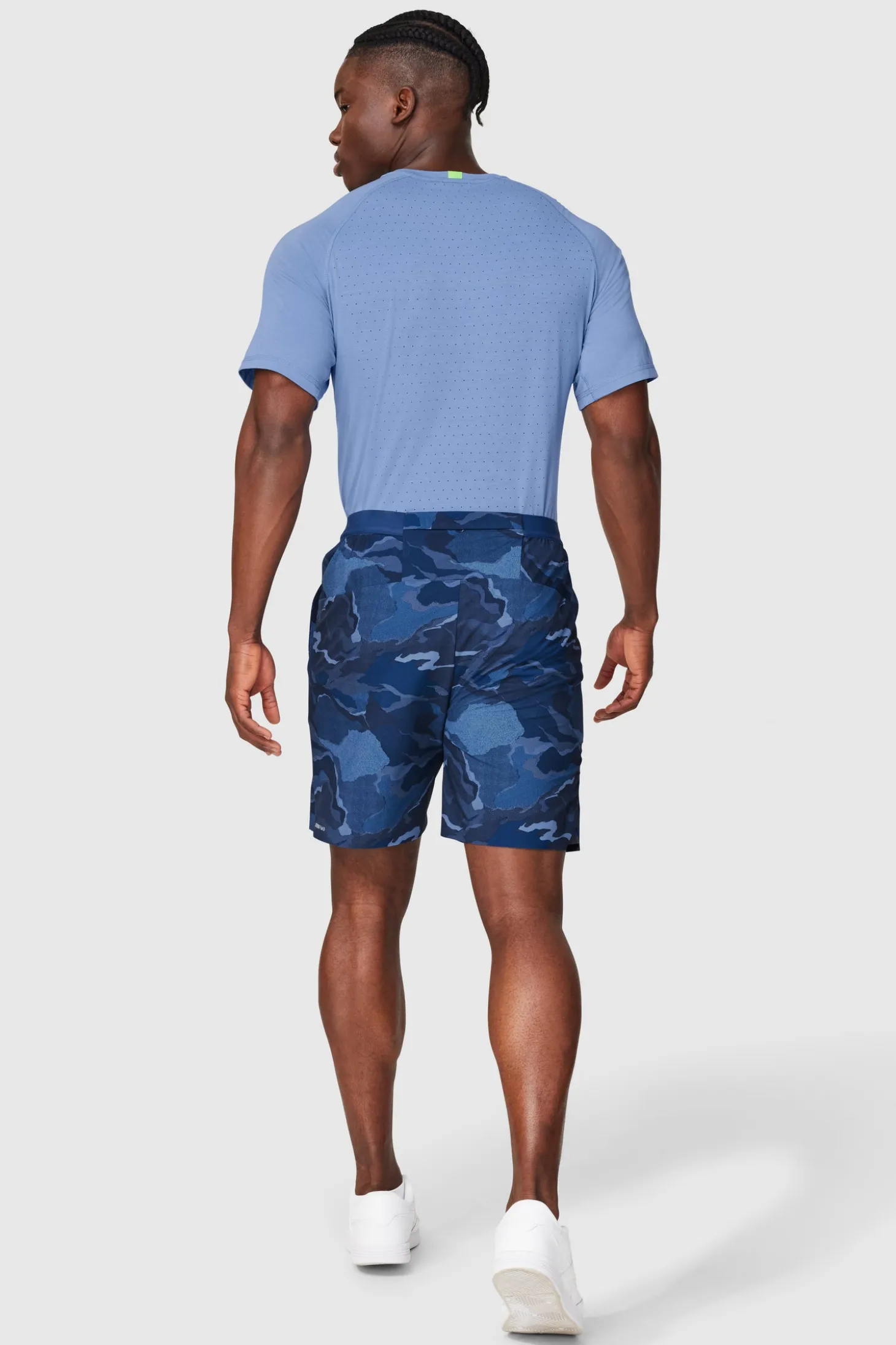 Push FWD Men's Printed Multi-Function 7" Unlined Shorts