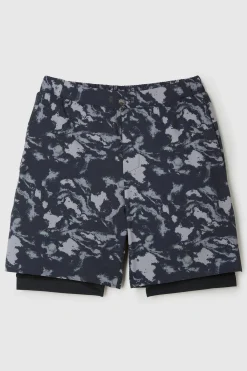 Push FWD Men's Training 7" Lined Shorts Camo Print