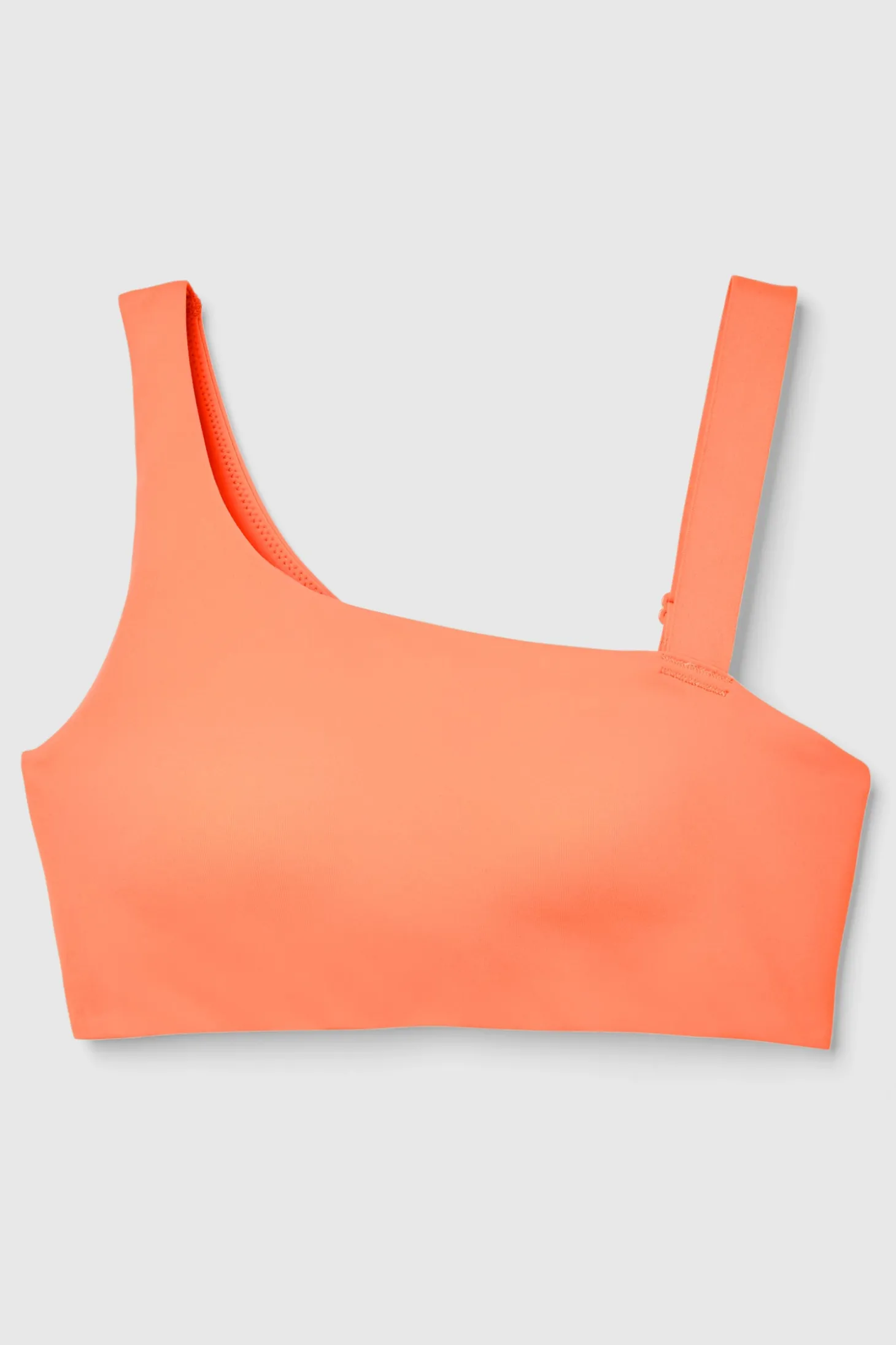 Push FWD Women's Asymmetrical Sports Bra, Medium Impact, Removable Pads