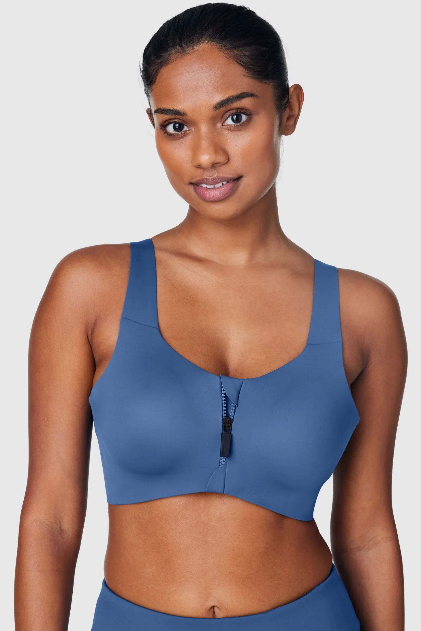 Push FWD Women's High Impact Front Zip Bra