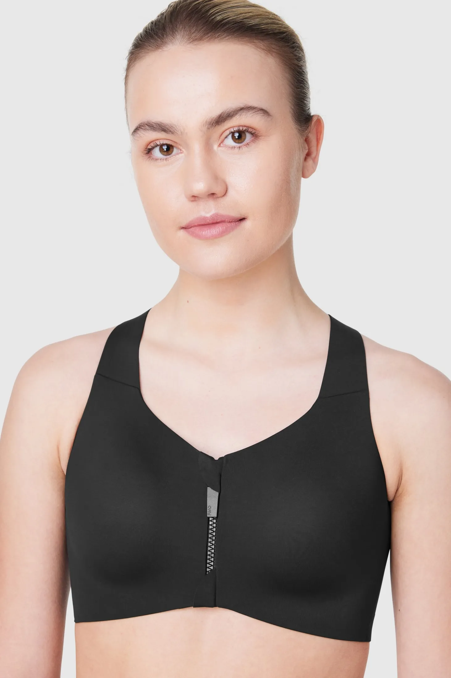Push FWD Women's High Impact Front Zip Bra