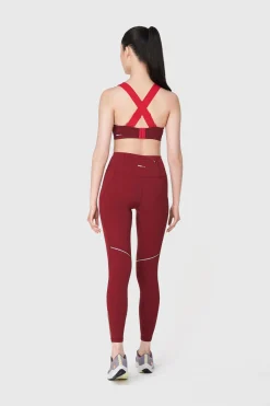 Push FWD Women's Multi-Strap Sports Bra, Medium Impact, Removable Pads
