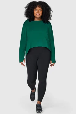 Push FWD Women's Plus Long Sleeve Active Flow Top