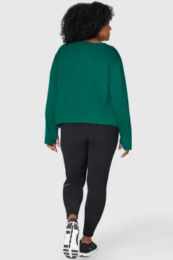 Push FWD Women's Plus Long Sleeve Active Flow Top