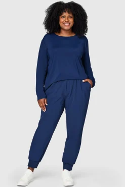 Push FWD Women's Plus Long Sleeve Active Flow Top