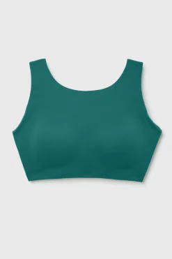 Push FWD Women's Plus Multi-Strap Sports Bra, Medium Impact, Removable Pads