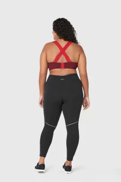 Push FWD Women's Plus Multi-Strap Sports Bra, Medium Impact, Removable Pads