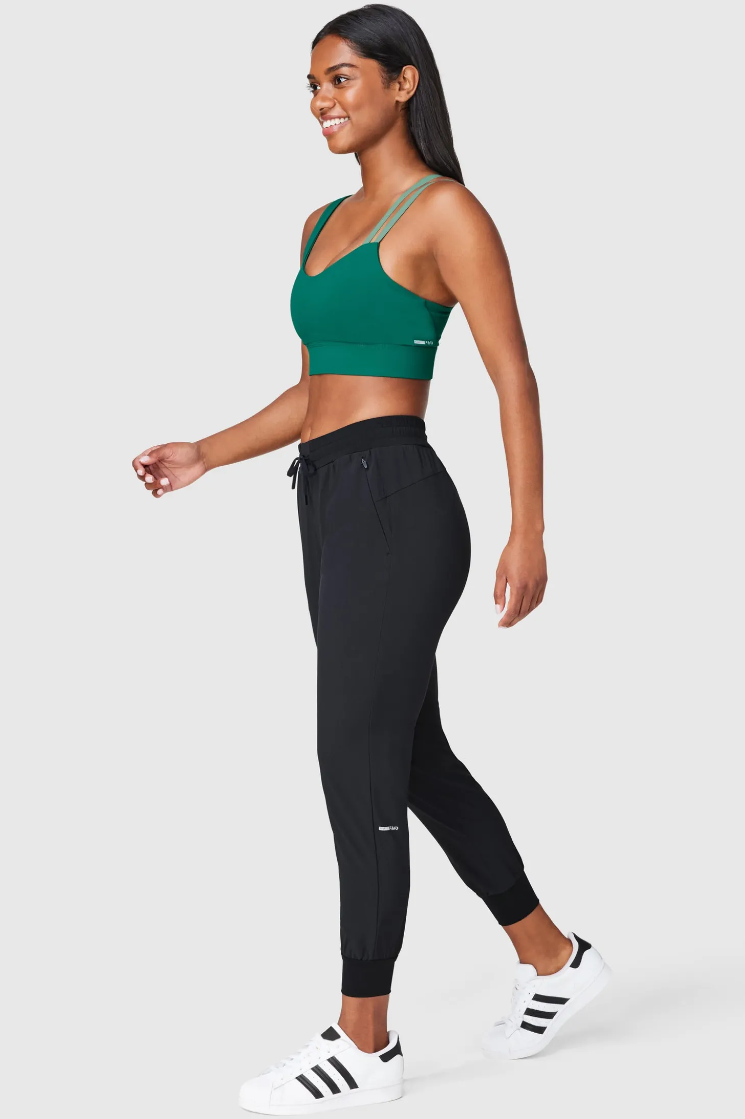 Push FWD Women's Strech Nylon Slouchy Jogger