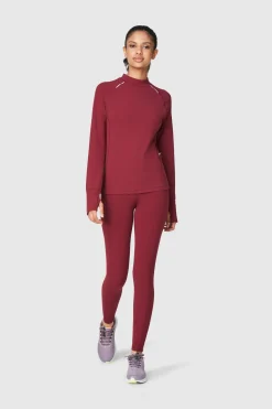 Push FWD Women's Winter Train Mock Long Sleeve Shirt